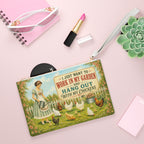 Garden Chickens Clutch Bag