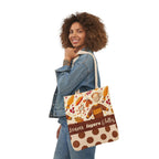 Leaves Layers Lattes Autumn Canvas Tote