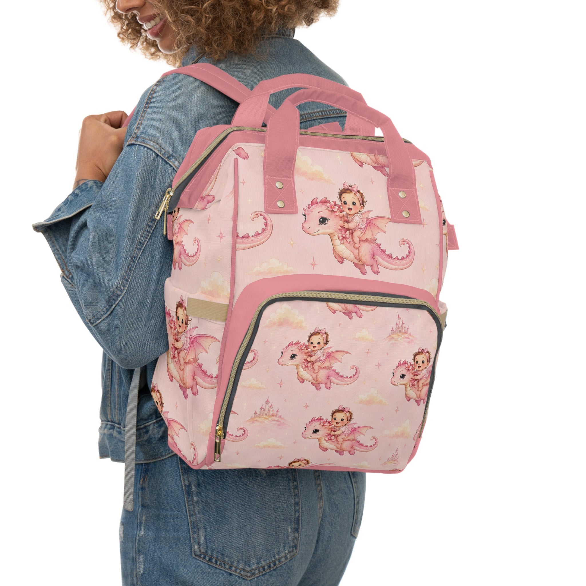 Dragon Rider Diaper Bag (Girl)
