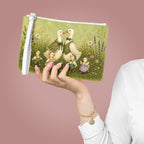 Vintage Geese Family Clutch Bag