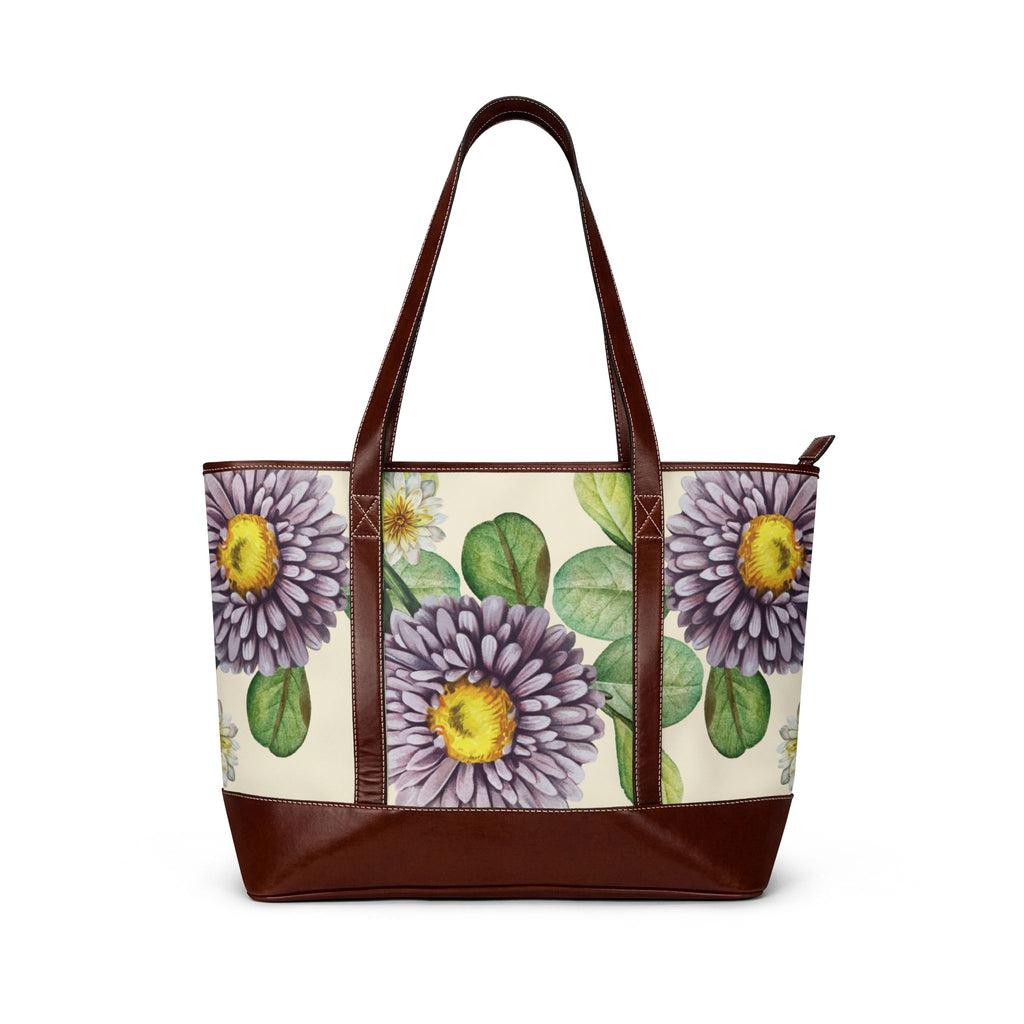 Purple Asters Handbag