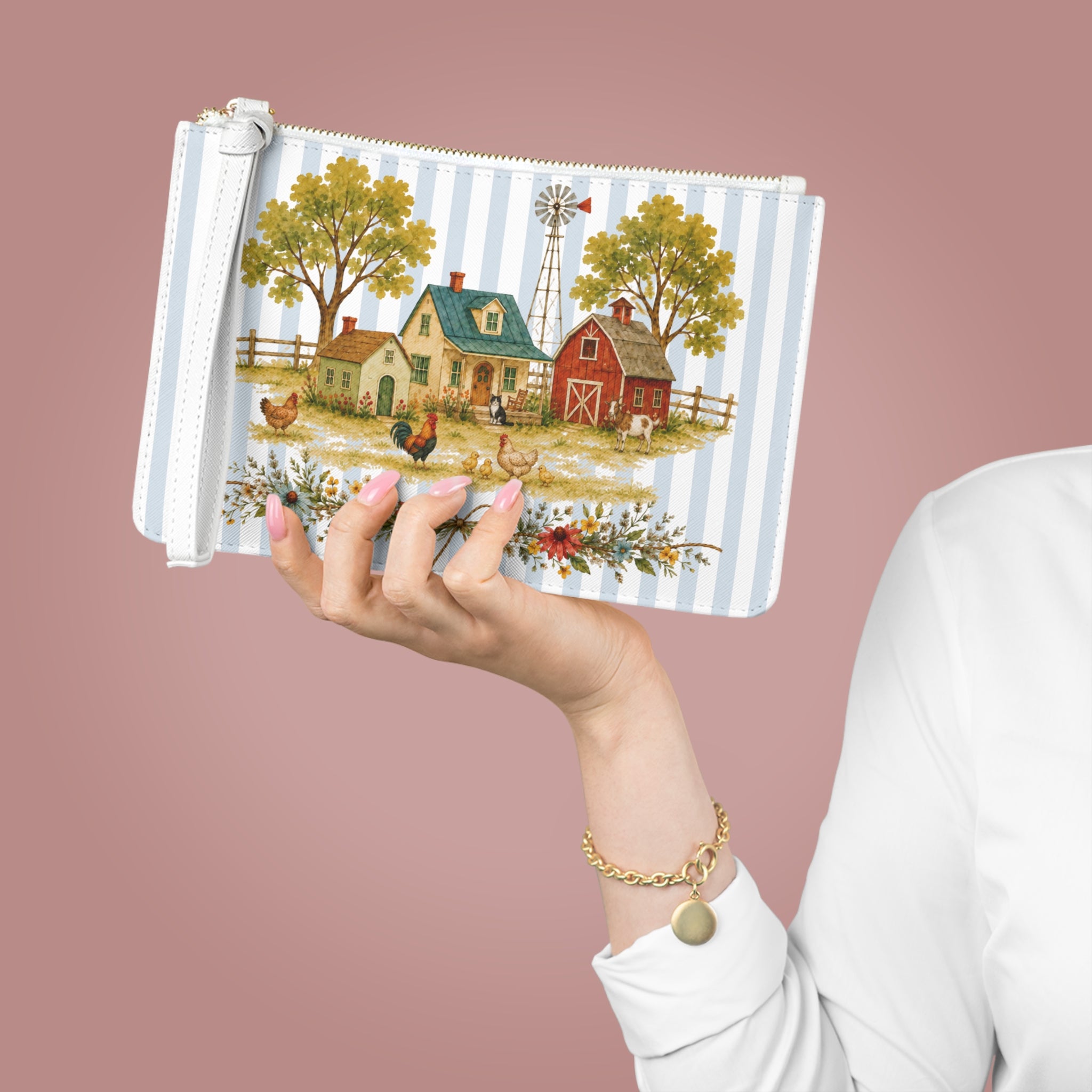 Old Home Place Clutch Bag