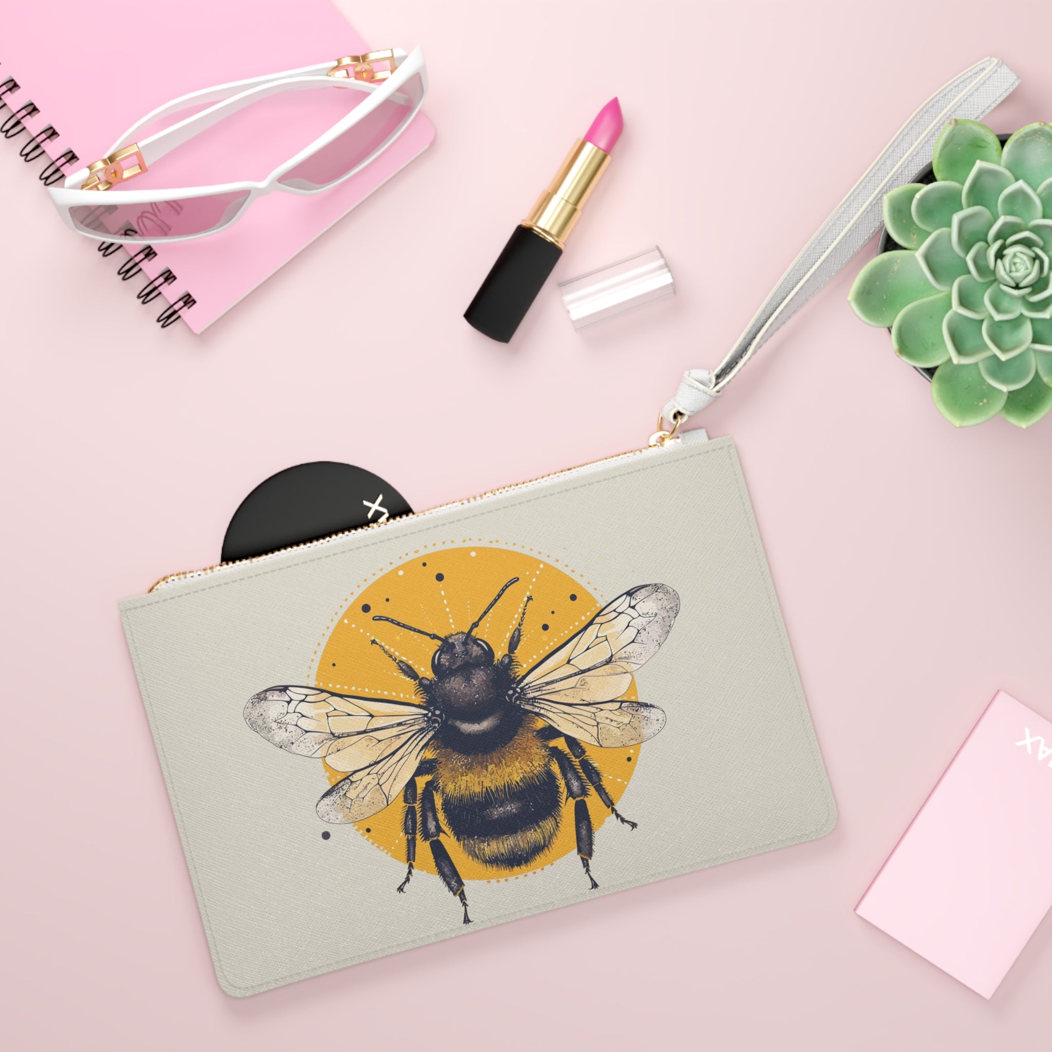 Honey Bee Clutch Bag