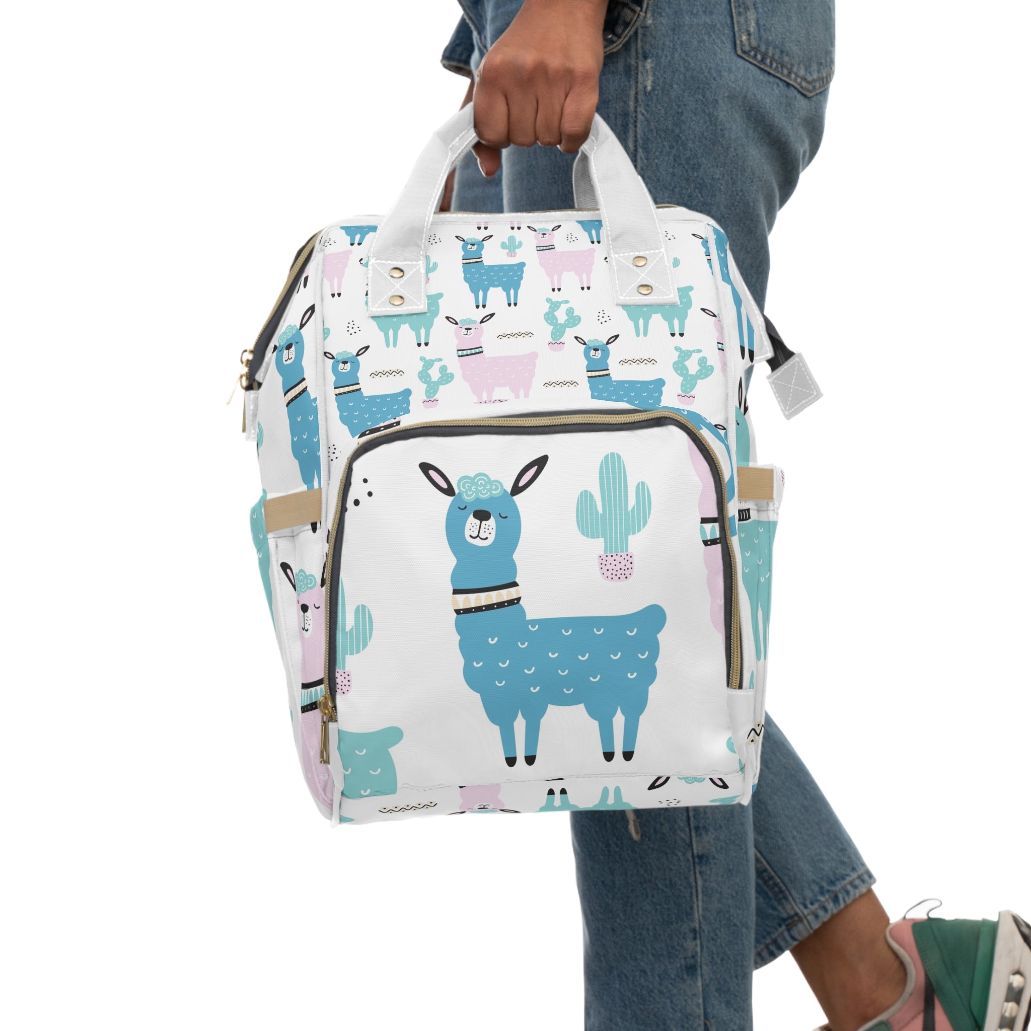 Desert Llama Diaper Bag