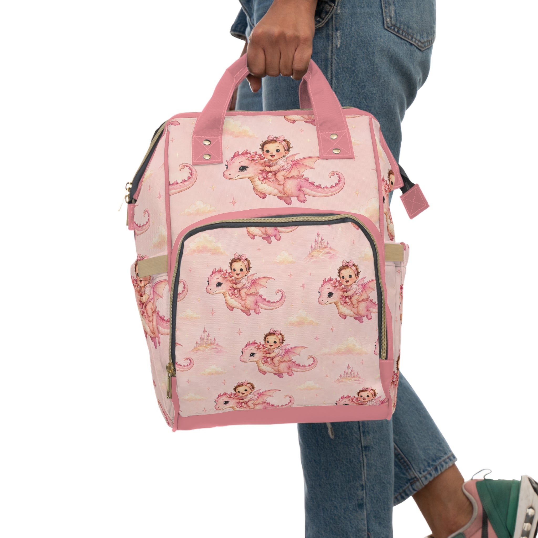 Dragon Rider Diaper Bag (Girl)