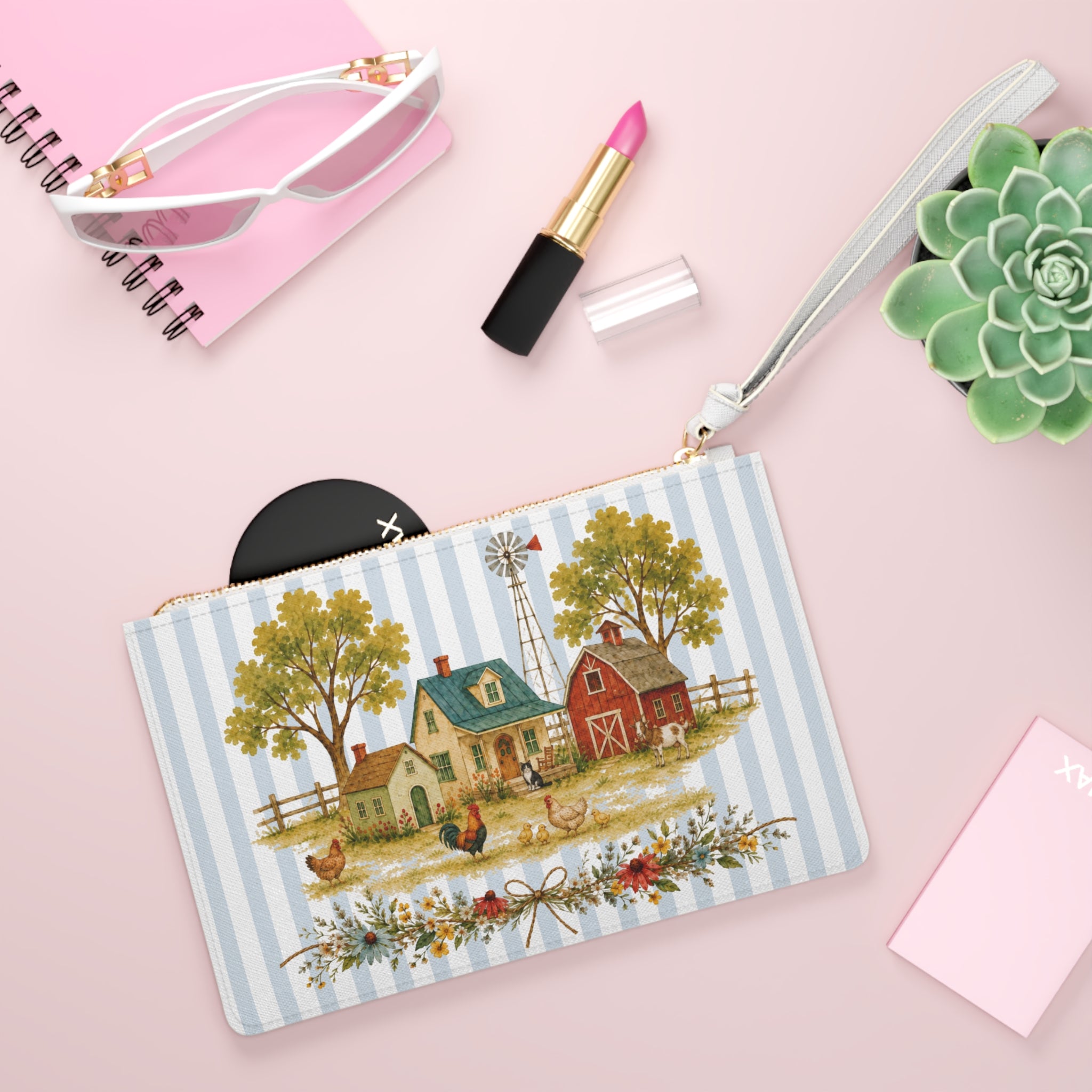 Old Home Place Clutch Bag