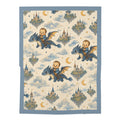 Dragon Rider Baby Swaddle Blanket (Boy)