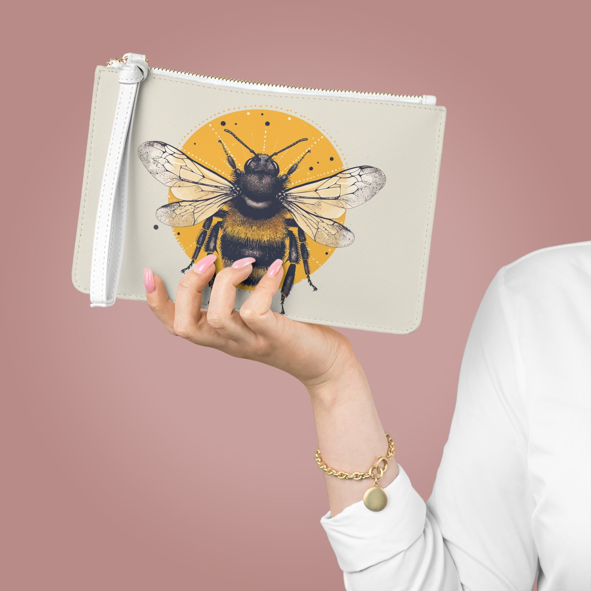 Honey Bee Clutch Bag