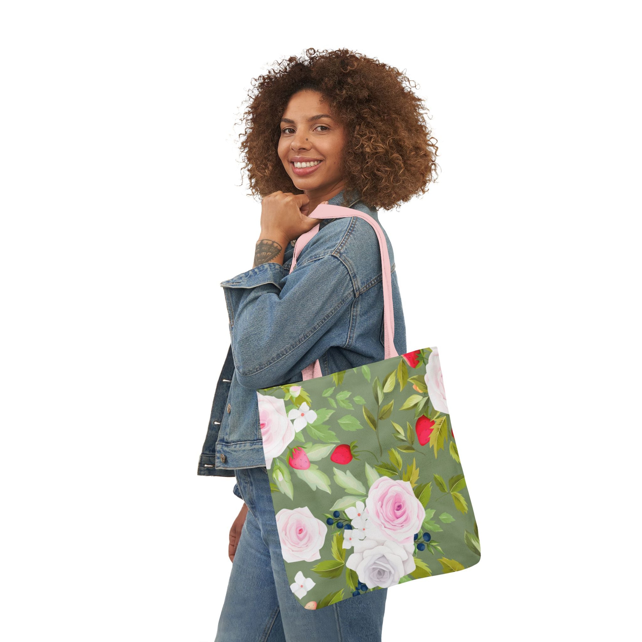 Rose and Berry Tote Bag