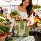 Rose and Berry Tote Bag