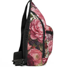 Burgundy Garden Sling Bag