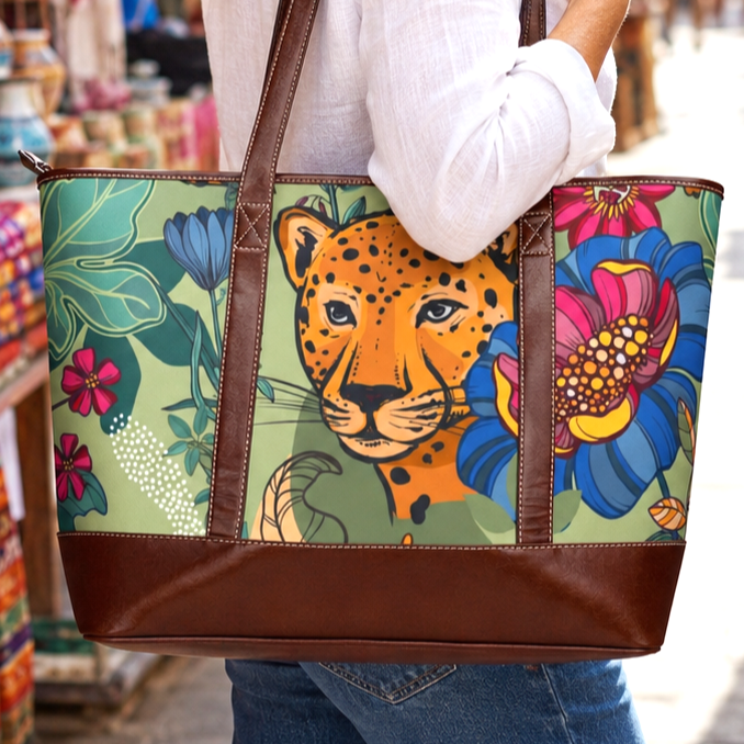 Cheetahs in Paradise Handbag