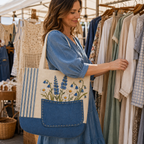 Denim Diva Tote Bag