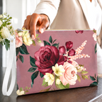 Plum Pretty Clutch Bag
